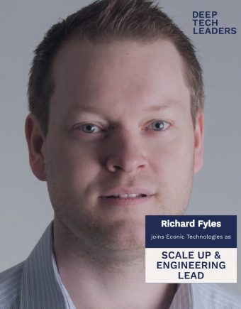 Richard Fyles, Scale Up & Engineering Lead, Econic Technologies