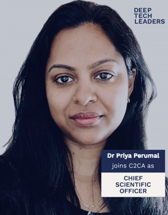 Dr Puriya Perumal, Chief Scientific Officer, C2CA Technology