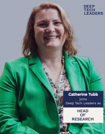 Catherine Tubb, Head of Research, Deep Tech Leaders